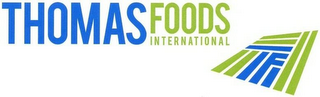 THOMAS FOODS INTERNATIONAL TFI logo