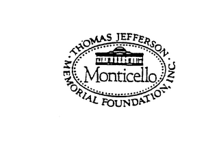 THOMAS JEFFERSON MEMORIAL FOUNDATION, INC. MONTICELLO logo