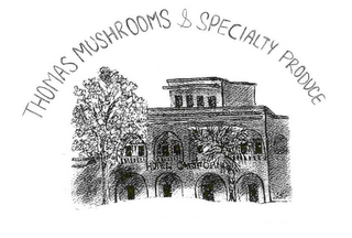 THOMAS MUSHROOMS & SPECIALTY PRODUCE HOTEL CALIFORNIA logo