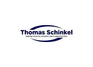THOMAS SCHINKEL ADDING VALUE TO COMPLEX CLIENT OPPORTUNITIES logo