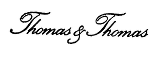 THOMAS & THOMAS logo