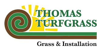 THOMAS TURFGRASS GRASS AND INSTALLATION logo