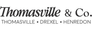 THOMASVILLE & CO. THOMASVILLE · DREXEL · HENREDON logo