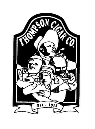 THOMPSON CIGAR CO. EST. 1915 logo