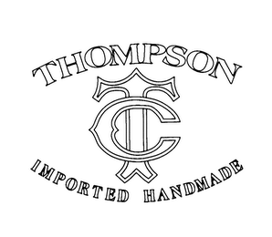 THOMPSON TC IMPORTED HANDMADE logo