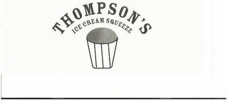 THOMPSONS ICE CREAM SQUEEZE logo