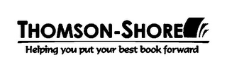 THOMSON-SHORE HELPING YOU PUT YOUR BEST BOOK FORWARD logo