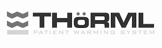 THORML PATIENT WARMING SYSTEM logo
