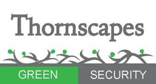 THORNSCAPES GREEN SECURITY logo