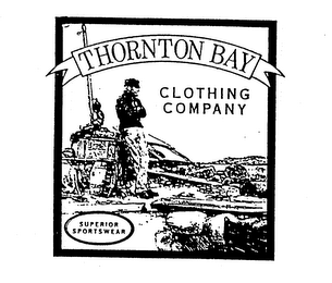 THORNTON BAY CLOTHING COMPANY SUPERIOR SPORTSWEAR logo
