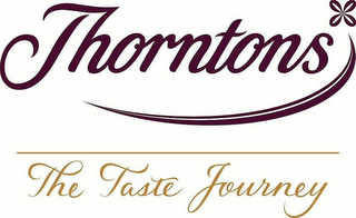 THORNTONS THE TASTE JOURNEY logo