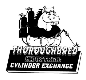 THOROUGHBRED INDUSTRIAL CYLINDER EXCHANGE logo