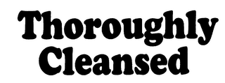 THOROUGHLY CLEANSED logo