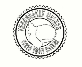 THOROUGHLY WASHED FRESH FROM NATURE logo