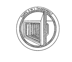 THOR'S 3 IN 1 THUNDERBOLT logo