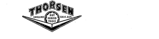 THORSEN HOT FORGED TOOLS OAKLAND CALIF ,U.S.A. logo