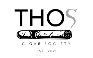 THOS CIGAR SOCIETY EST. 2020 logo