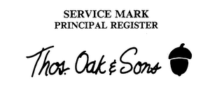 THOS. OAK & SONS logo