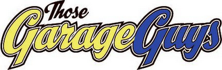 THOSE GARAGE GUYS logo