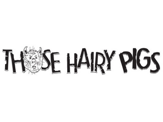 THOSE HAIRY PIGS logo