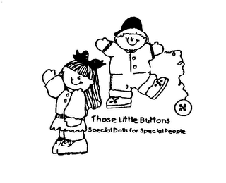 THOSE LITTLE BUTTONS SPECIAL DOLLS FOR SPECIAL PEOPLE logo