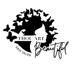 THOU ART BEAUTIFUL HAIR SALON logo