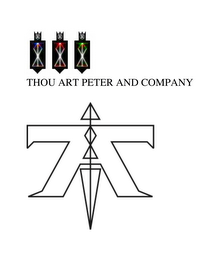 THOU ART PETER AND COMPANY logo