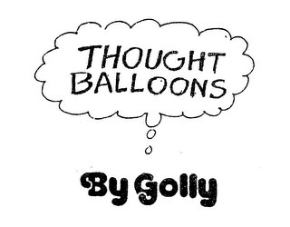 THOUGHT BALLOONS BY GOLLY logo