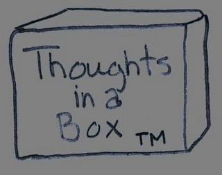 THOUGHTS IN A BOX logo