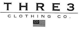 THRE3 CLOTHING CO. logo