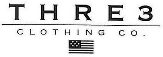 THRE3 CLOTHING CO. logo