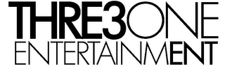 THRE3ONE ENTERTAINMENT logo