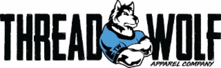 THREAD WOLF APPAREL COMPANY TW logo