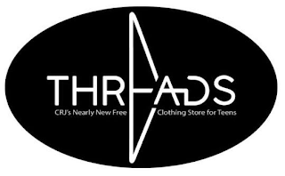THREADS CRJ'S NEARLY NEW FREE CLOTHING STORE FOR TEENS logo