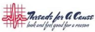 THREADS FOR A CAUSE LOOK AND FEEL GOOD FOR A REASON logo