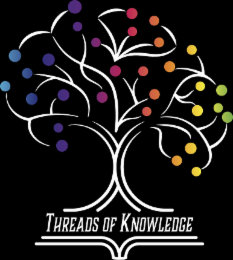 THREADS OF KNOWLEDGE EMBODY YOUR WISDOM logo