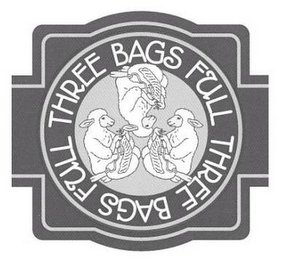 THREE BAGS FULL logo