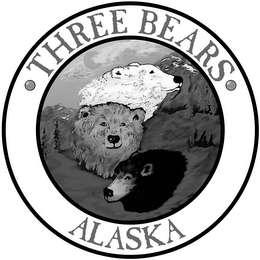 ·THREE BEARS· ALASKA logo