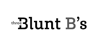 THREE BLUNT B'S logo