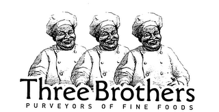 THREE BROTHERS PURVEYORS OF FINE FOODS logo