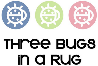 THREE BUGS IN A RUG logo