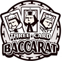 THREE · CARD BACCARAT logo