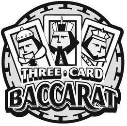 THREE · CARD BACCARAT logo