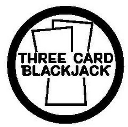 THREE CARD BLACKJACK logo