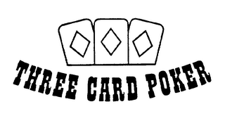 THREE CARD POKER logo