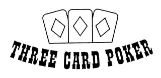 THREE CARD POKER logo
