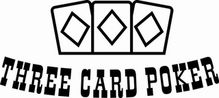 THREE CARD POKER logo