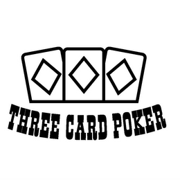 THREE CARD POKER logo