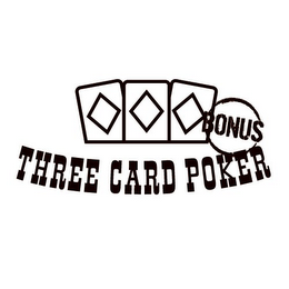THREE CARD POKER BONUS logo