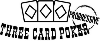 THREE CARD POKER PROGRESSIVE logo